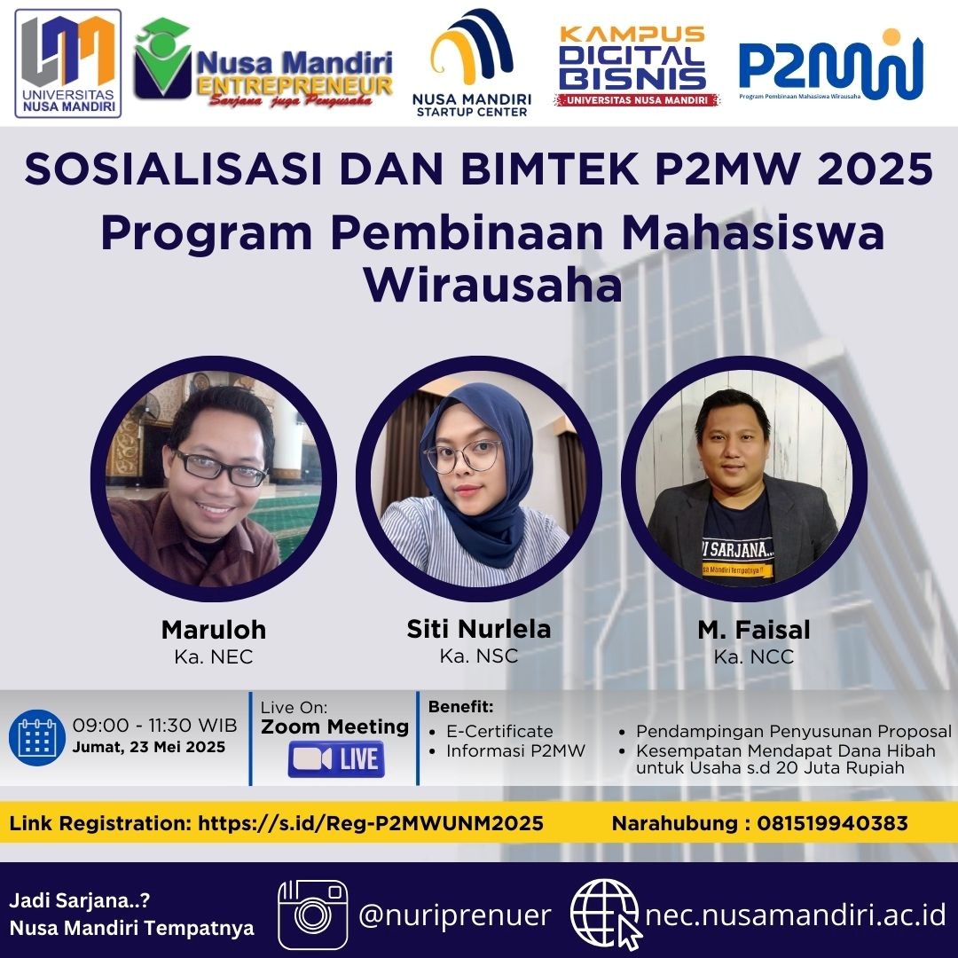 Sosialisasi dan Bimtek P2MW  2025