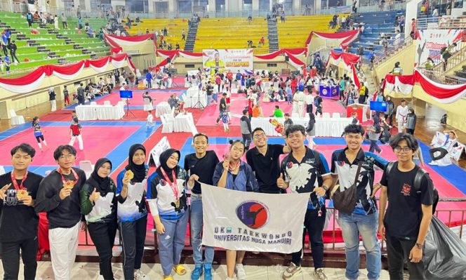 Atlet Nusa Mandiri Gondol 8 Emas di Taekwondo Championship Piala Menpora 2024