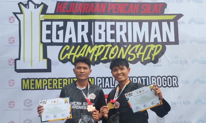 Mahasiswa Universitas Nusa Mandiri Raih Medali Emas di Kejuaraan Pencak Silat Tegar Beriman Championship