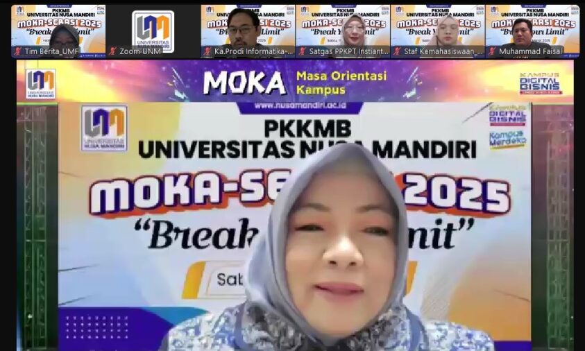 MOKA Maret’25: Masa Orientasi Akademika Universitas Nusa Mandiri Sambut Mahasiswa Baru dengan Semangat Inovasi