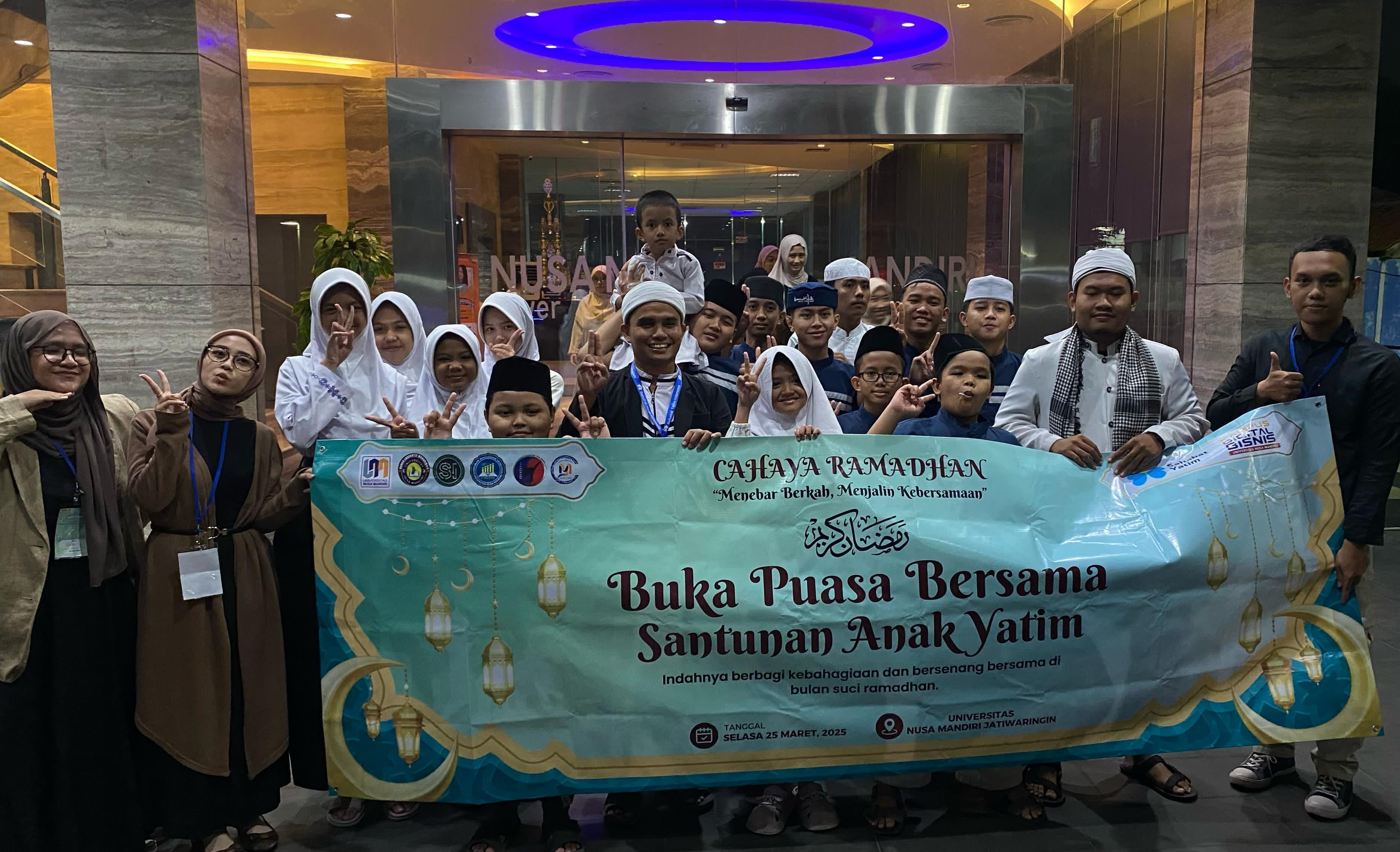 BEM Universitas Nusa Mandiri Gelar Santunan dan Berbagi di Bulan Ramadhan: Inspirasi Kebaikan untuk