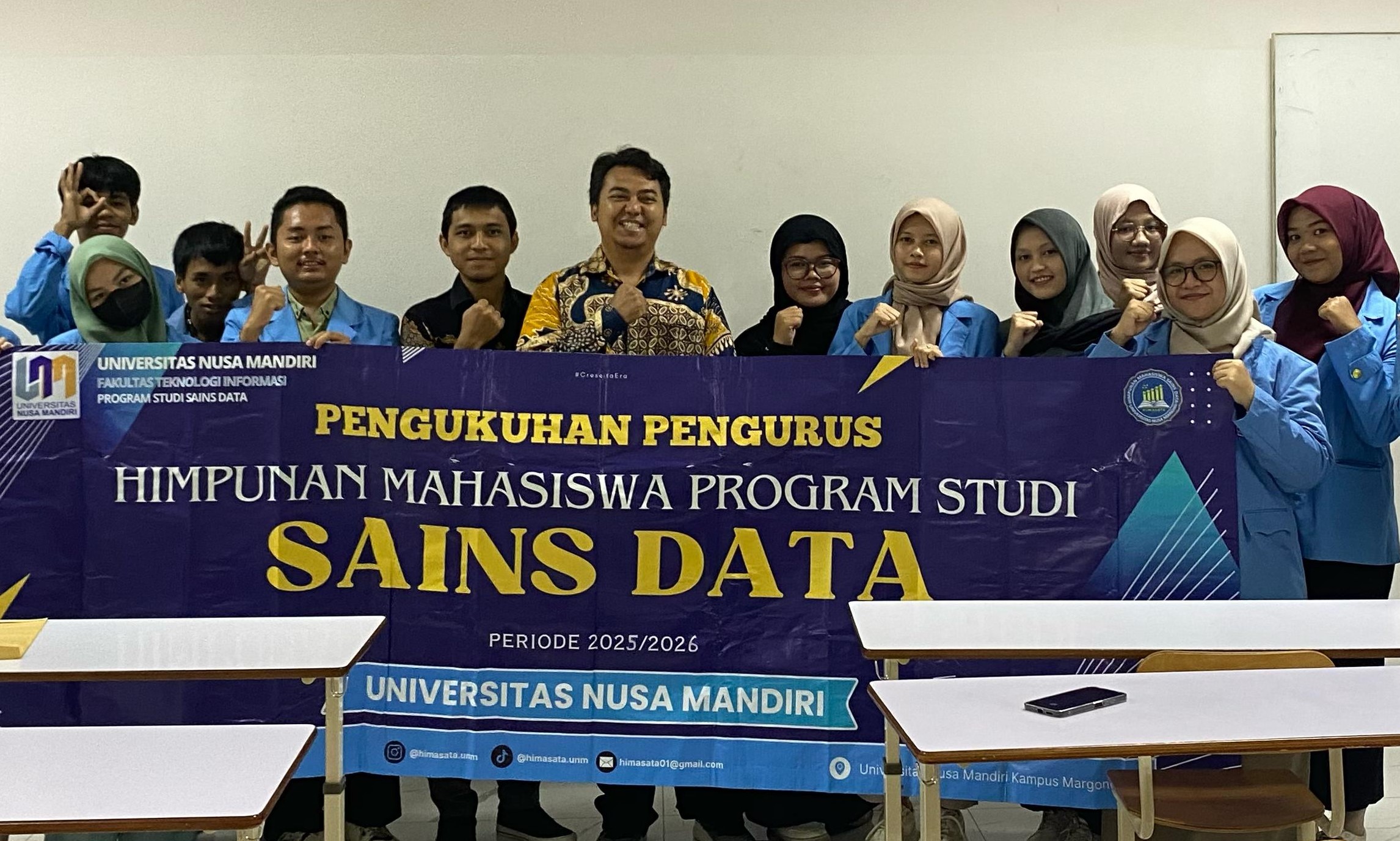 Serah Terima Jabatan HIMASATA